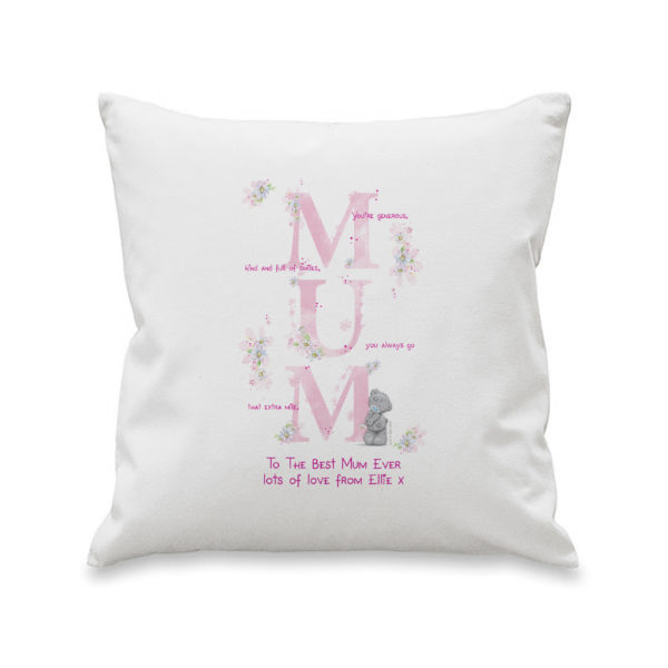Personalised Me To You Mum Cushion Cover