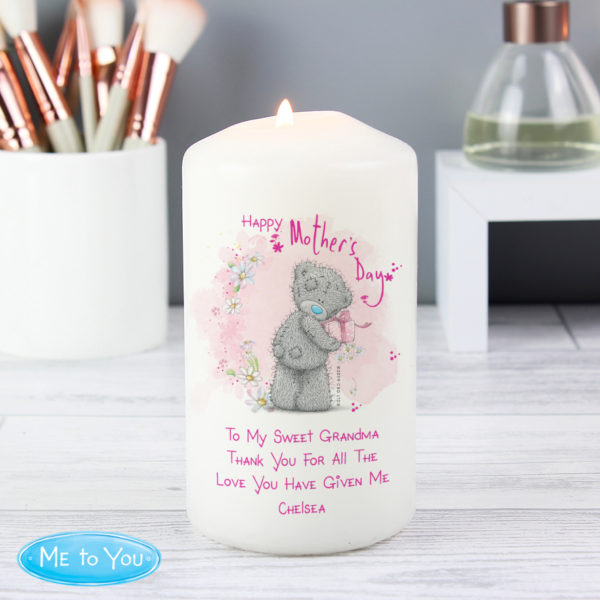 Me To You Mother’s Day Pillar Candle