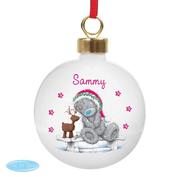 Me To You Reindeer Bauble