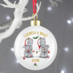 Me to You Christmas Couple's Bauble