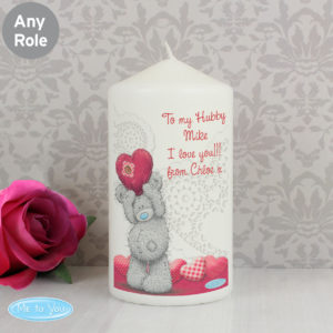 Me To You Heart Candle