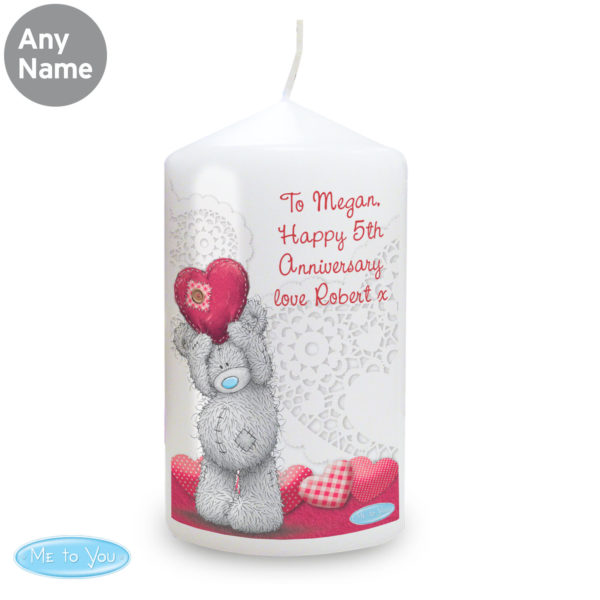 Me To You Heart Candle