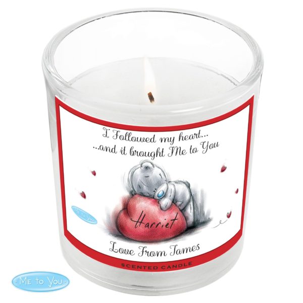 Me To You Heart Scented Jar Candle
