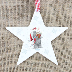 Me To You Wooden Wooden Star Decoration