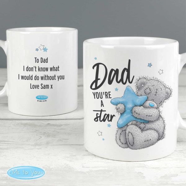 Personalised Me To You Dad Youre A Star Mug