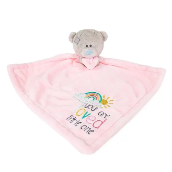 Tiny Tatty Teddy You Are Loved Baby Girl Comforter Blanket