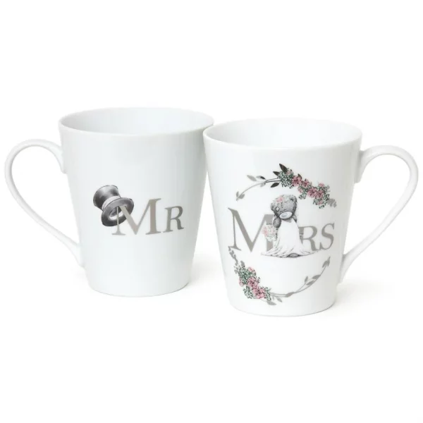 Mr & Mrs Double Mug Gift Set