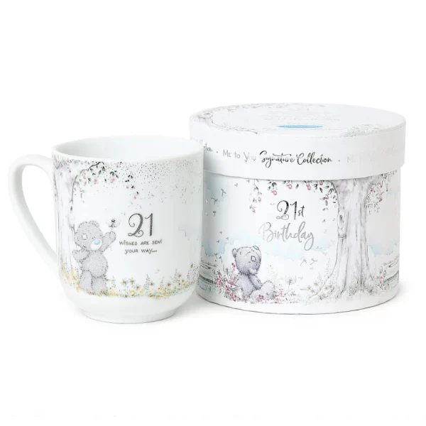 21st Birthday Gift Boxed Mug