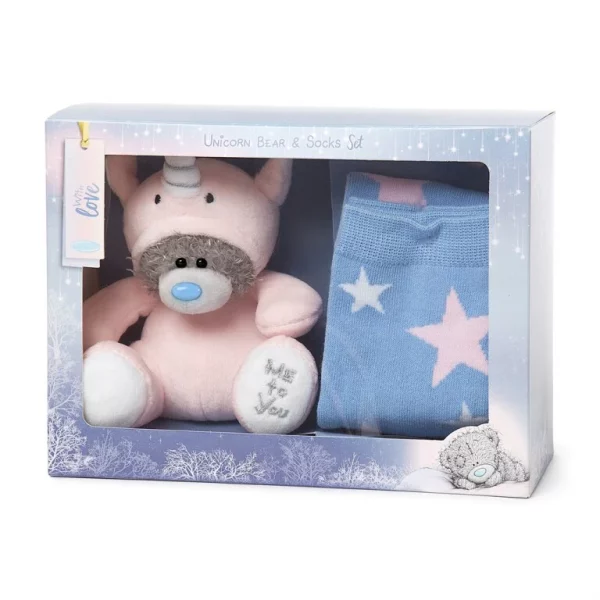 Unicorn Tatty Teddy & Socks Gift Set