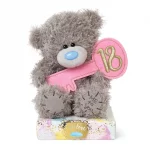 18th Birthday Me to You Tatty Teddy Soft Toy With Pink 18 Key
