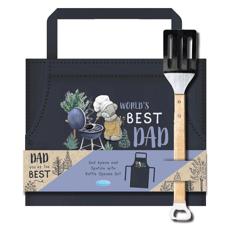 Me to You Father’s Day Apron And BBQ Gift Set