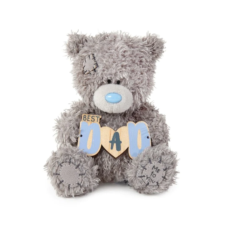 Me to You Father’s Day plush bear holding ‘Best Dad’ banner