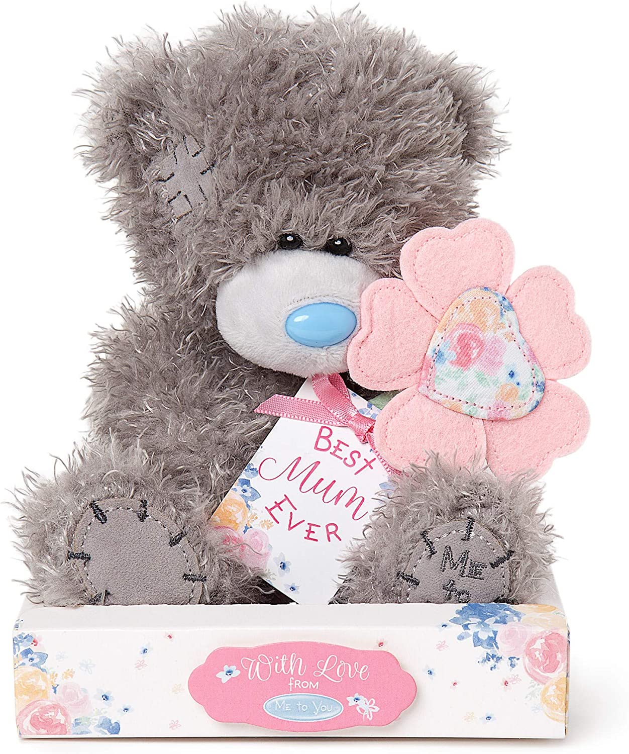 Me to You Tatty Teddy with Embroidered Flower