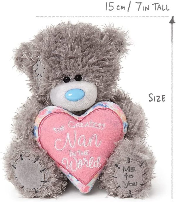 Me to You Tatty Teddy with ‘Greatest Nan’ Love Heart