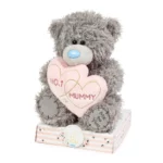 Me to You Tatty Teddy Bear holding ‘No.1 Mummy’ Bee Heart