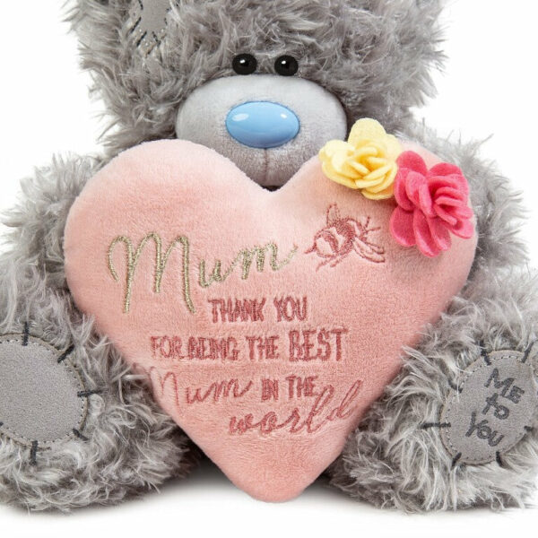 Me to You Tatty Teddy with ‘Best in the World’ Mum Heart