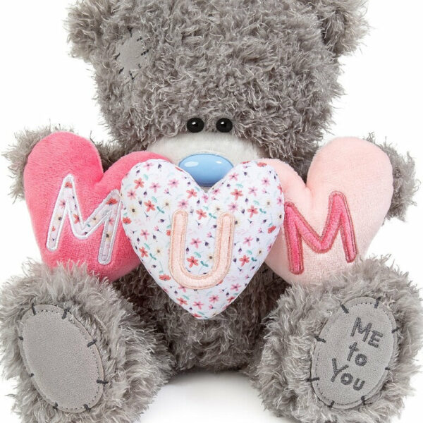 Me to You Tatty Teddy Bear Holding ‘Mum’ Bunting
